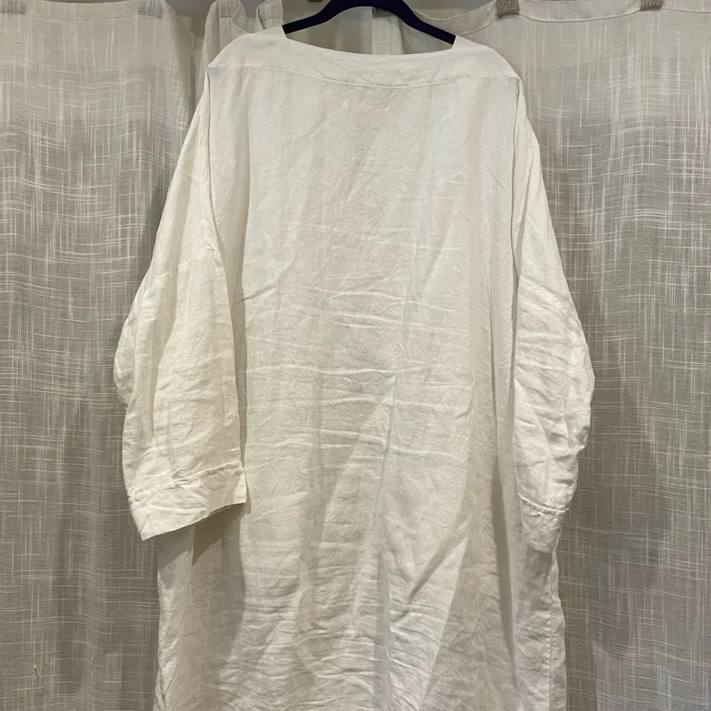 Metta Melboune Linen/Canvas Tunic Dress - Picture 5 of 5